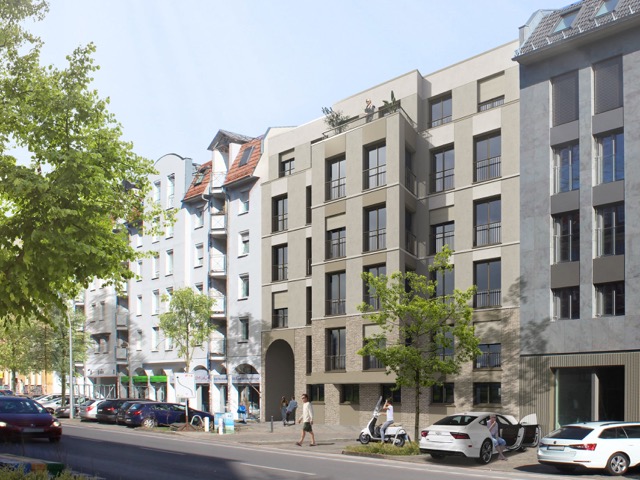 Street visualisation of Gürtel31 in Berlin Friedrichshain