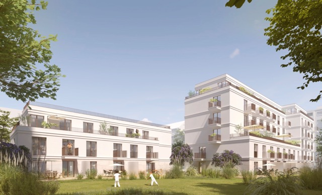 Lützow Gardens development visualisation, Berlin Mitte